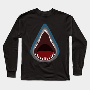 Angry shark Long Sleeve T-Shirt